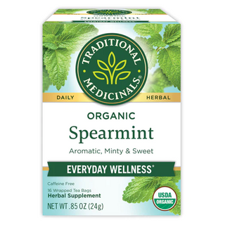 Traditional medicinals - organic spearmint herbal tea - 16 bags