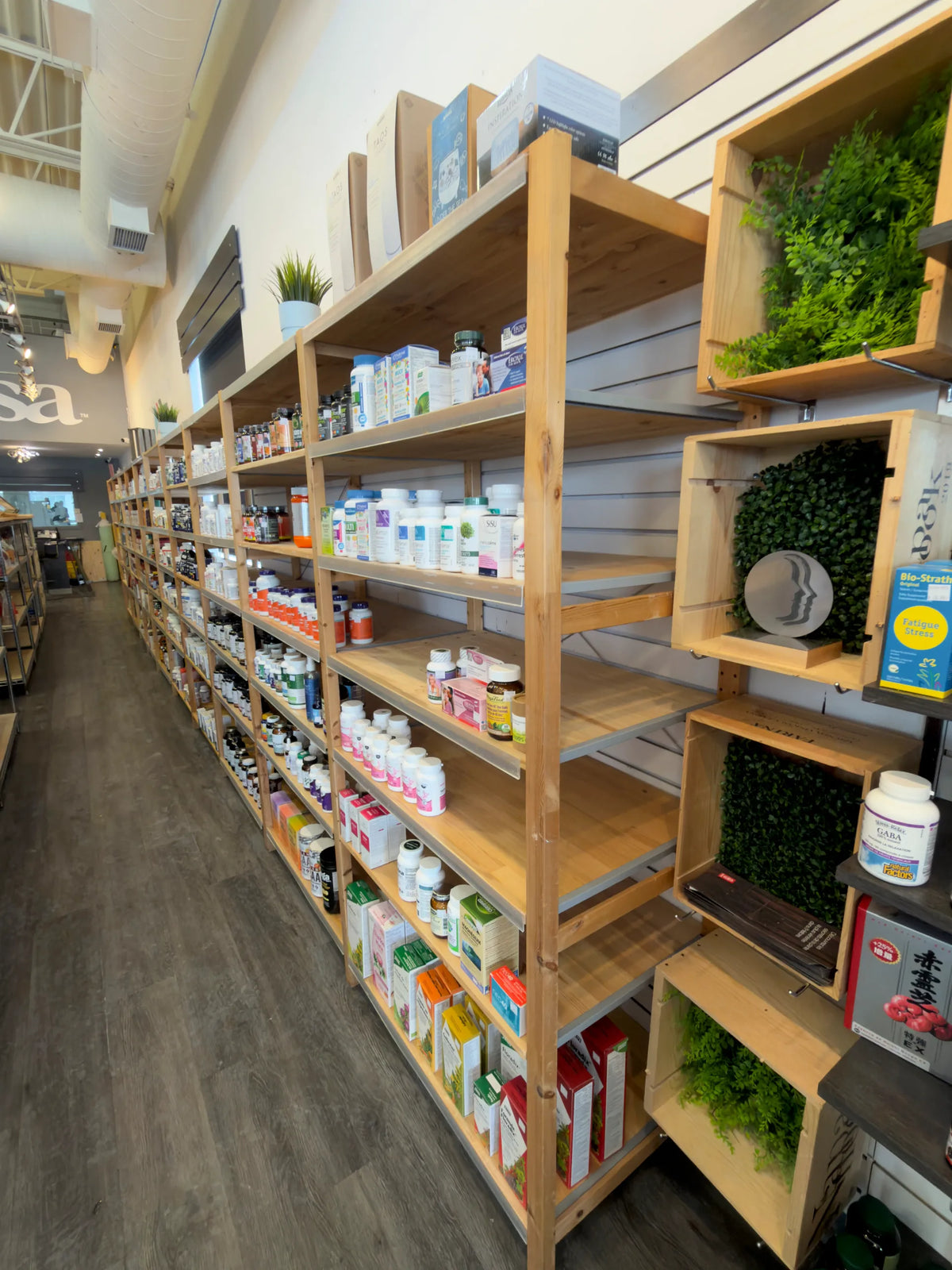 The Boutique counter inside Club d’Eau Plus