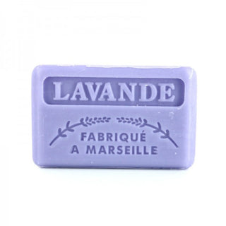 Savon de marseille - shea butter soap/lavender flowers - 125g
