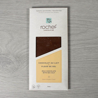Rochef milk chocolate with sea salt
