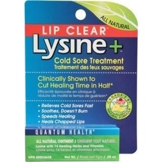Quest lip clear lysine+ cold sore treatment 7g