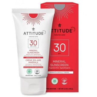 Mineral Sunscreen SPF 30, Fragrance-free