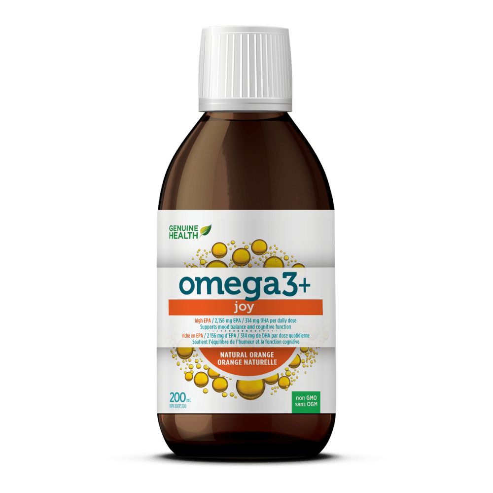 Omega 3+ joy liquid Improved mood and state of mind brighter Win