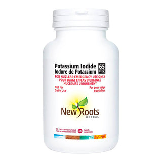 New roots - potassium iodide emergency 65 mg 60 comp