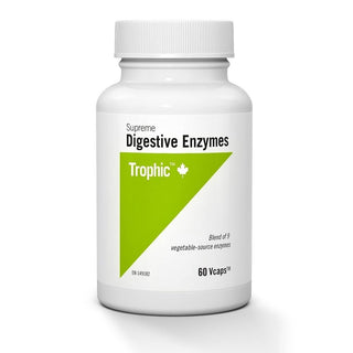 Trophic - supreme digestive enzymes - 60 vcaps