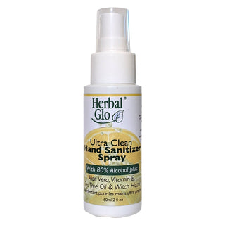 Herbal glo - ultra clean hand sanitizer spray - 60 ml