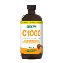 Land art - vitamin c - calcium ascorbate 500 ml