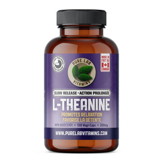 Pure lab - l-theanine slow release 200mg - 60 vcap