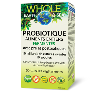 Whole earth & sea - fermented whole food probiotic 10b - 60 vcaps