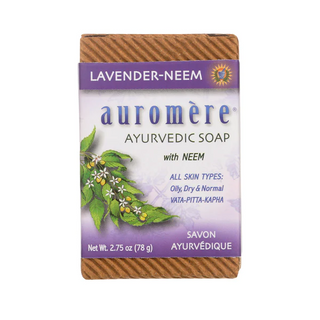 Auromère - ayurvedic bar soap | lavender-neem 78 g