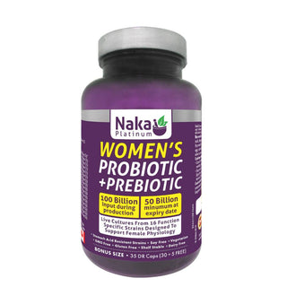 Naka - platinum women's probiotic & prebiotic - 35 dr caps