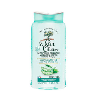 Le petit olivier - Purifying micellar shampoo : aloe vera & green tea - 250 ml