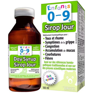 Homeocan - Kids 0-9, cough & cold daytime syrup - 100 ml