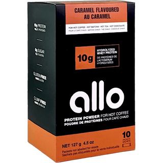 Allo nutrition - protein powder - caramel 10 pk