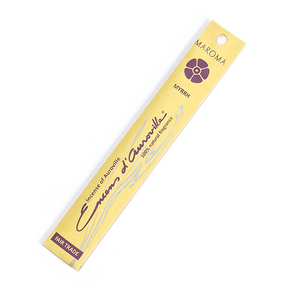 Maroma - premium stick incense myrrh 10 ct