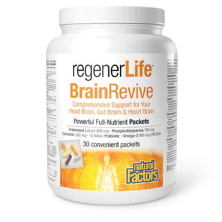 Natural factors - Regenerlife daily brain kit - Pqt30