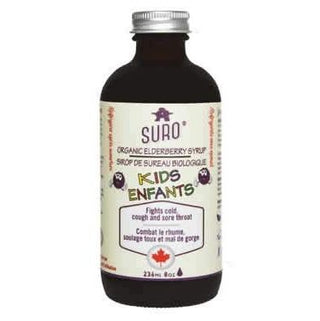 Suro - organic elderberry syrup for kids - 236 ml