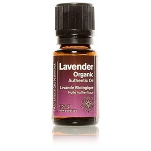 Nature's sunshine - authentic organic oil/lavender - 15 ml