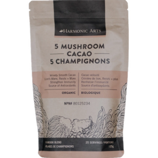 Harmonic arts - 5 mushroom cacao powder