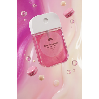 Lapo - Hand sanitizer pink macaroons