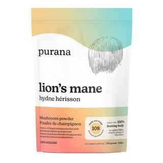 Purana - Lion's mane mushroom powder - 250 g