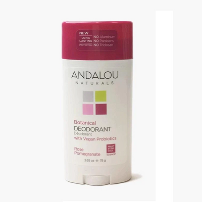 Andalou naturals - rose pomegranate botncl deodorant 75 g