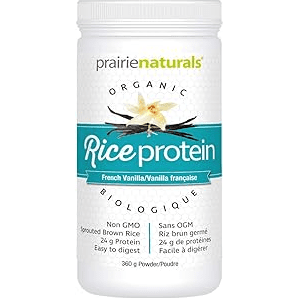 Prairie naturals - Organic rice protein : vanilla - 360 g