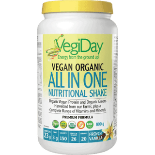 Vegiday - all in one nutritional shake organic 800 g