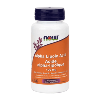 Now - acide alpha-lipoique 100 mg