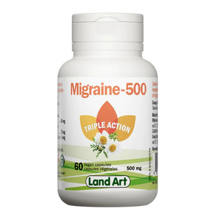 Land art - migraine 60x  500mg - 60 vcaps