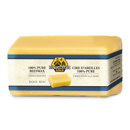 Dutchman's gold - pure canadian beeswax - cosmetic grade - 1 lb block