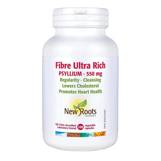 New roots - Fiber ultra rich psyllium 550 mg - 100 vcaps