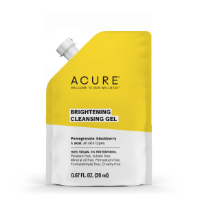 Acure - brightening cleansing gel 20 ml