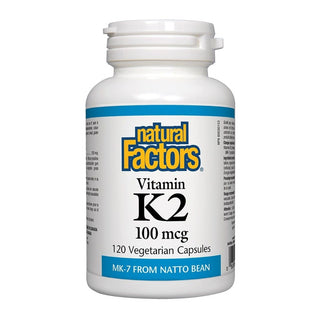 Natural factors - Vitamin k2 120mcg - 120 vcaps