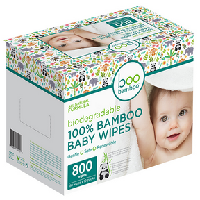 Boo bamboo - 100% bamboo baby wipes