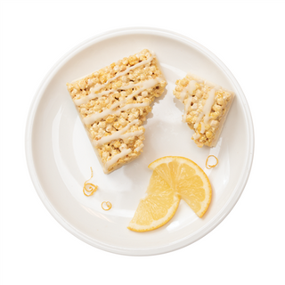 Ideal protein - lemon crispy squares