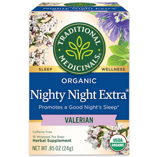 Traditional medicinals - organic nighty night with valerian - 16 bags