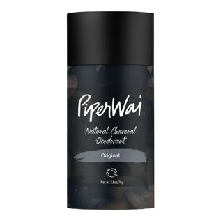 Piperwai natural deodorant activated charcoal - Stick - 75g