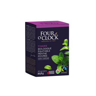 Four o clock - herbal tea peppermint org - 16bags