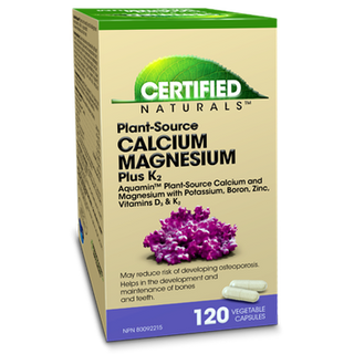 Certified naturals - Cal-Mag + k2 vcaps