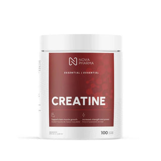 Nova pharma - Creatine monohydrate (100 servings) | muscle growth, strength & power