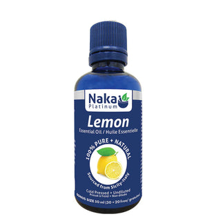 Naka - Platinum pure essential oil : lemon - 50 ml