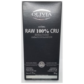 Olivia - raw 100% chocolate - 50g