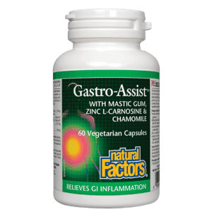 Natural factors - gastro-assist - 60 vcaps