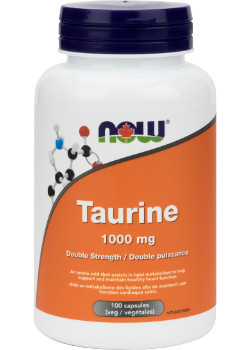 Now - Taurine 1000mg 100 vcaps