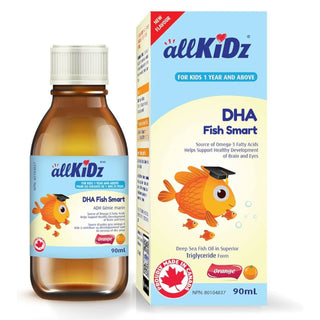 Allkidz - dha fish smart : orange flavour - 90 ml