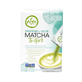 Aiya - sweetened matcha to go 8 pk