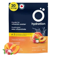 O hydration - Peach & lychee hydration drink mix - 80 g