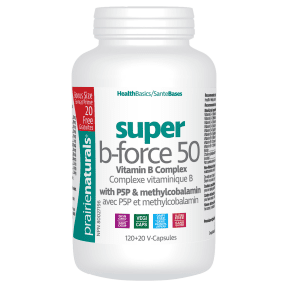Prairie naturals - Super b-Force 50 - 120+20 vcaps bonus