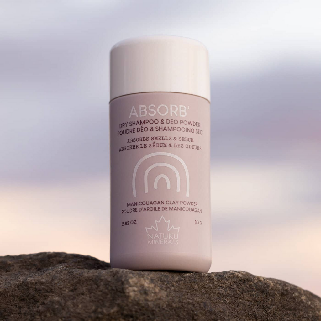 Natuku - absorb dry shampoo & deo powder - 80g – Win in Health